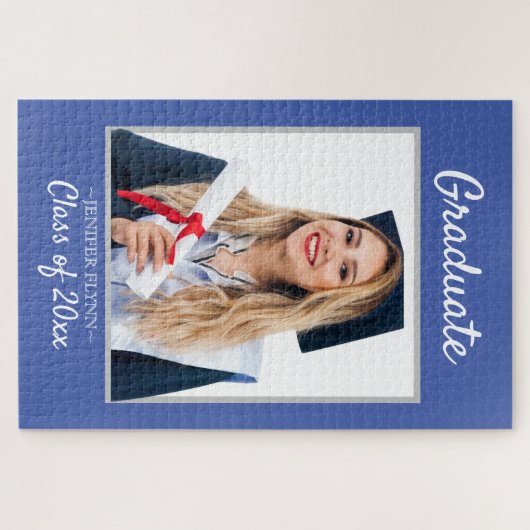 3 Aankondiging van het Afstuderen van de moderne C Legpuzzel (Horizontaal)