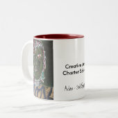 3-Adan-Mok Tweekleurige Koffiemok (Voorkant links)