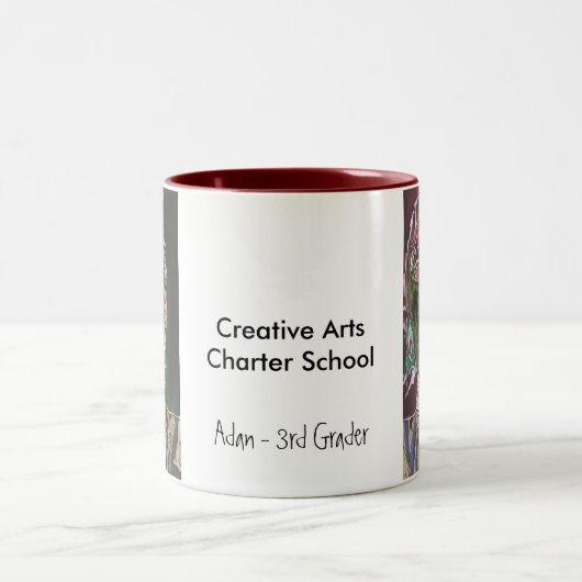 3-Adan-Mok Tweekleurige Koffiemok (Center)