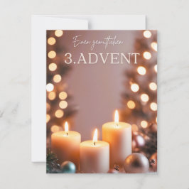 3. Advent Feestdagenkaart