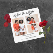 3 Afbeeldingen Vlakke Huwelijk sparen de datum Kaa Save The Date