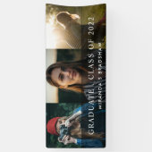 3 Afstuderen foto Spandoek (Verticaal)