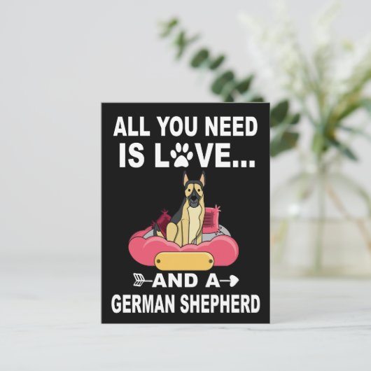 3 Alles wat je nodig hebt is liefde en een Duitse Briefkaart (Staand voorkant)