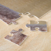 3 Alpaca's op het strand in zon Petten, doe-het-ze Legpuzzel (Zijkant)