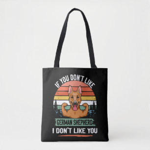 3 Als je Duitse herder niet leuk vindt, vind ik Y Tote Bag