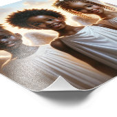 3 Angel Kidz Premium Satijn Fotopapier Foto Afdruk (Hoek)