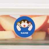 3 apen labels (Aangebracht)