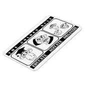 3 apen leiden de organisatie van agitatie op magneet (Linkerzijde)