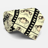 3 Apenstropdas Stropdas (Opgerold)