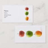 3 Appelen Visitekaartje (Voorkant / Achterkant)