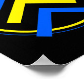 3 Arrow-Logo-down-syndroom Poster (Hoek)