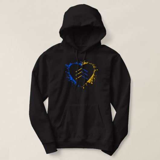 3 Arrows Down Syndrome Awareness Hoodie (Design voorkant)