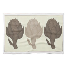 3 Artisjokken Keukenhanddoek