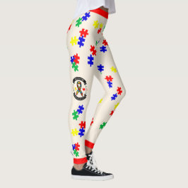 # 3 Autisme bewustzijn - Leggings
