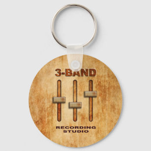 3-band equalizer (grunge versie) sleutelhanger
