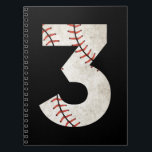 3 Baseball Birthday Notitieboek<br><div class="desc">american flag honkbalteam T-shirt gift,  american flag honkbalteam,  honkbal shirt,  honkbal mshirts</div>