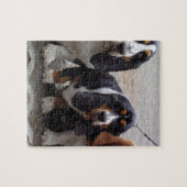 3 Basset_hound_puppy's Legpuzzel (Horizontaal)