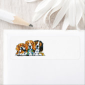 3 Beagles Etiket (Insitu)