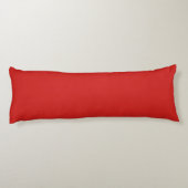 3 Beginletters Monogram | Rood & Wit (of doe-het-z Lichaamskussen (Achterkant)