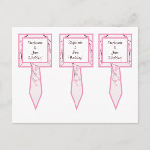 3 Beker Cake Picks Roze Kersenbloesem Briefkaart