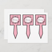 3 Beker dikbekkens Meiselly Butterfly Zebra Print  Briefkaart (Voorkant / Achterkant)