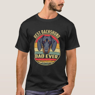 3 Beste Dachshund-papa ooit T-shirt