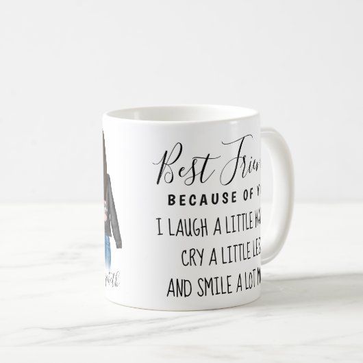 3 Beste vriendschappelijke vriendschapsvriendschap Koffiemok (Voorkant rechts)