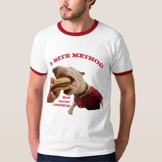 3 BITE METHODE MANNEN SHIRT (Voorkant)