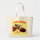 3 BITE METHODE, SPECIALE OMG EDITION Canvas tas (Voorkant)