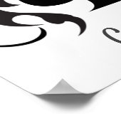 3 Black Spades Tribal Thunder_Cove Poster (Hoek)