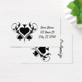 3 Black Spades Tribal Thunder_Cove Visitekaartje (Bureau)