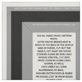 3 Black Zazzle Fabric foto-lijsten Stof (Swatch)