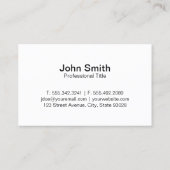 3 blad | Eco Friendly 2 / Textuur Visitekaartje (Achterkant)