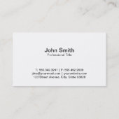 3 blad | Milieuvriendelijk 2 Visitekaartje (Achterkant)