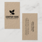 3 blad | Milieuvriendelijk 2 Visitekaartje (Voorkant / Achterkant)