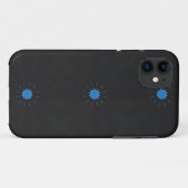 3 blauwe sterren hoesje (Achterkant (horizontaal))