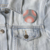 3 bloemige abstracte kunst ronde button 5,7 cm (In situ)