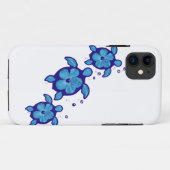 3 Blue Honu Turtles Case-Mate iPhone Case (Achterkant (horizontaal))