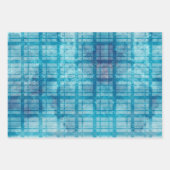 3 Blue Plays Mannen Special Occasion Gift Inpakpapier Vel (Voorkant 2)