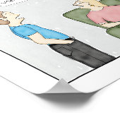 3-boekenweekendafdrukken poster (Hoek)