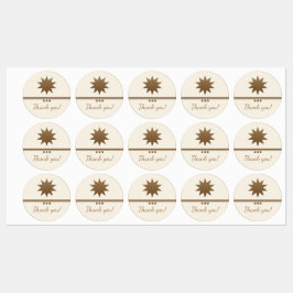 3-bolige geborstelde gouden professionele labels