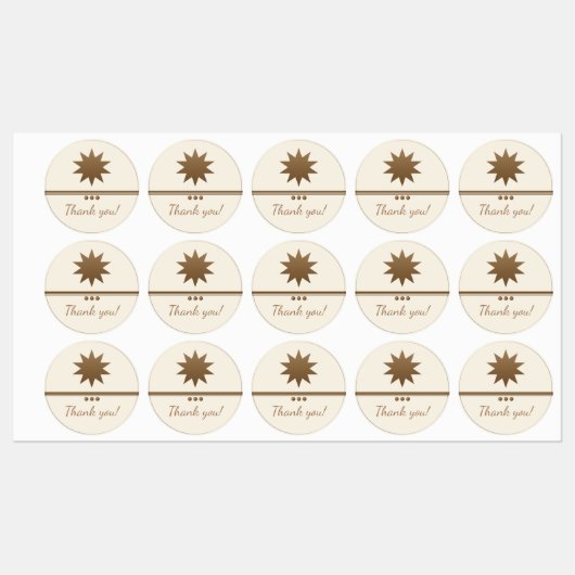 3-bolige geborstelde gouden professionele labels (Vel)