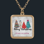 3 bomen goud vergulden ketting<br><div class="desc">a</div>