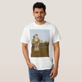 3# Brits Rifleman (Eerste Wereldoorlog) T-shirt (Voorkant volledig)