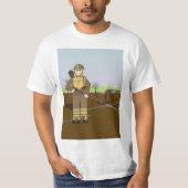 3# Brits Rifleman (Eerste Wereldoorlog) T-shirt (Voorkant)