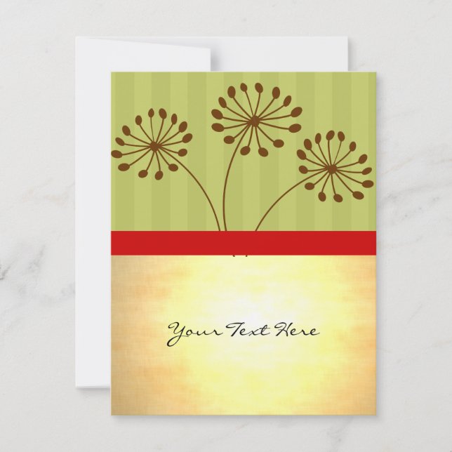 3 bruine bloemen (Voorkant)