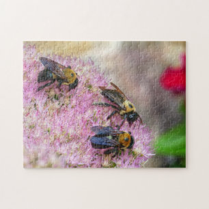 3 Bumblebijen Legpuzzel