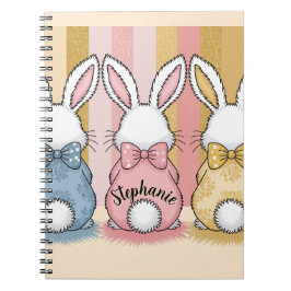 3 Bunny Trio, Persoonlijke Naam Notitieboek