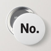 3" Button: No. Ronde Button 7,6 Cm (Voorkant /achterkant)