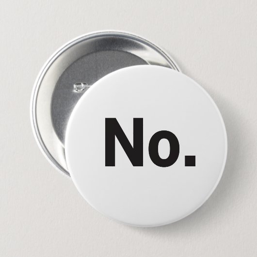 3" Button: No. Ronde Button 7,6 Cm (Voorkant /achterkant)